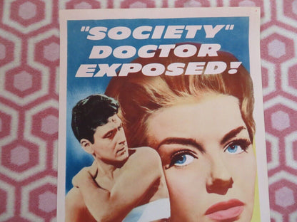 POLICE NURSE  US INSERT (14"x 36") POSTER KEN SCOTT MERRY ANDERS 1963