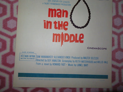 MAN IN THE MIDDLE  US INSERT (14"x 36") POSTER ROBERT MITCHUM FRANCE NUYEN 1964