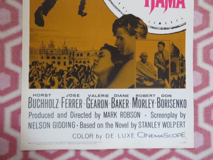 NINE HOURS TO RAMA  US INSERT (14"x 36") POSTER ROBERT MORLEY 1963