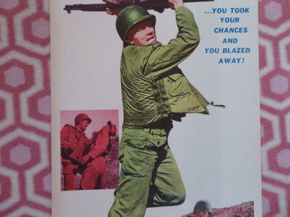 SNIPER'S RIDGE US INSERT (14"x 36") POSTER JACK GING JOHN GOODARD 1961