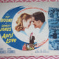 APRIL LOVE US HALF SHEET (22"x 28") POSTER PAT BOONE SHIRLEY JONES 1957