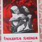 VIOLENZA SADICA PER 10 VEGINI ITALIAN LOCANDINA (27.5"x13") POSTER R HAYAMA '68