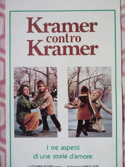 KRAMER CONTRO KRAMER /Kramer vs. Kramer ITALIAN LOCANDINA (27.5"x13") POSTER '79