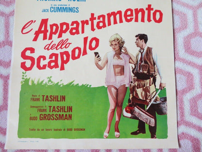 L'APPARTAMENTO DELLO SCAPOLO ITALIAN LOCANDINA (27.5"x13") POSTER T WELD '61