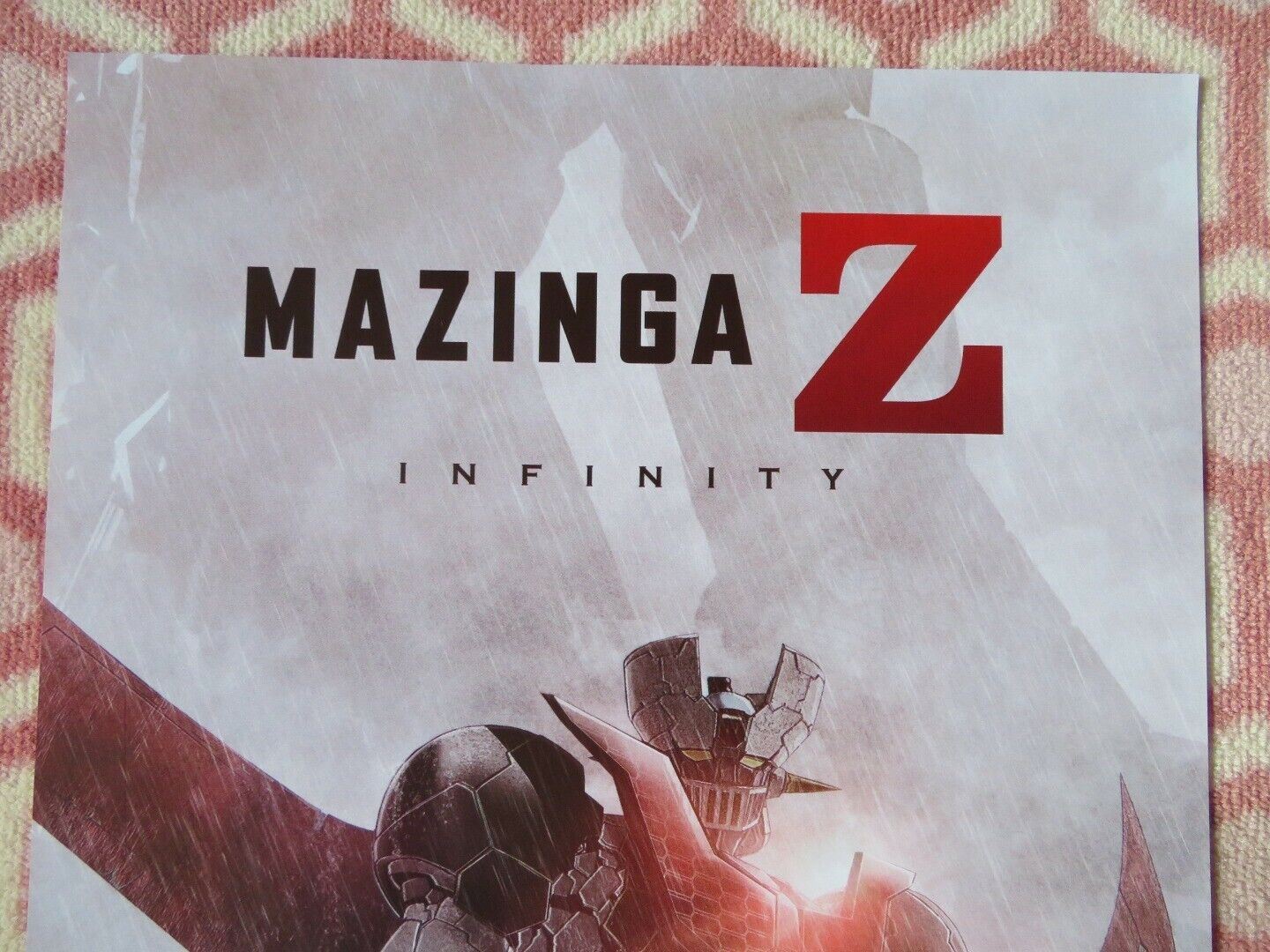 MAZINGA Z: INFINITY  ITALIAN LOCANDINA (26.5"x12.5") POSTER JUNJI SHIMIZU 2019