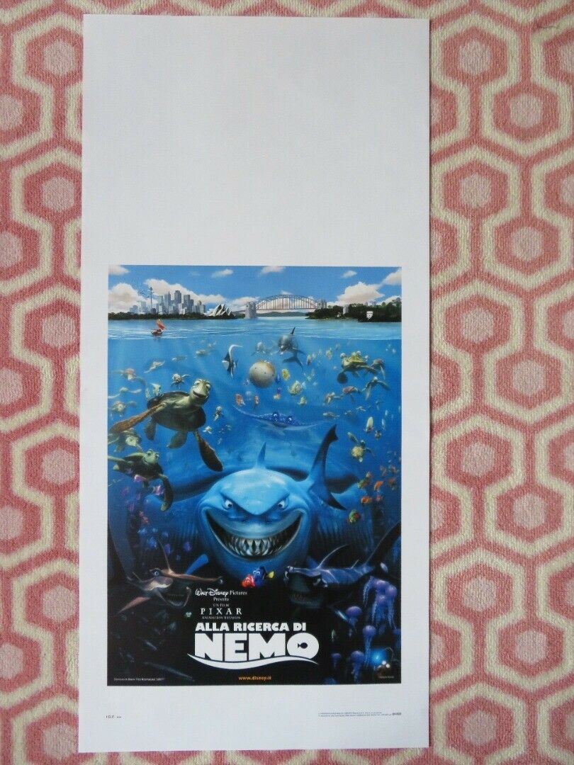 ALLA RICERCA DI NEMO / Finding Nemo ITALIAN LOCANDINA (27.5"x13") POSTER 2003