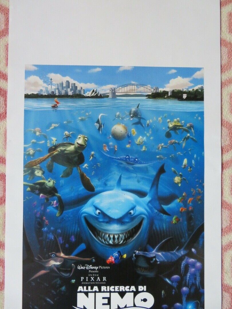 ALLA RICERCA DI NEMO / Finding Nemo ITALIAN LOCANDINA (27.5"x13") POSTER 2003