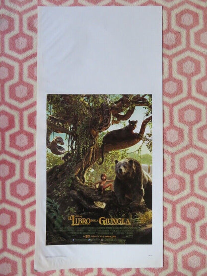 THE JUNGLE BOOK ITALIAN LOCANDINA (27.5"x13") POSTER 2016