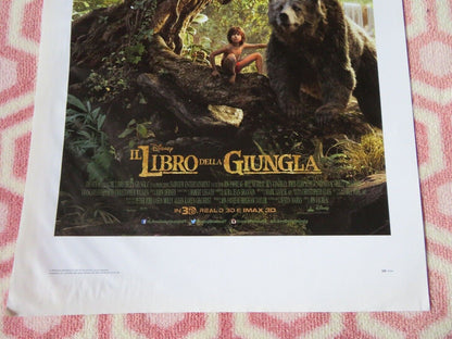 THE JUNGLE BOOK ITALIAN LOCANDINA (27.5"x13") POSTER 2016