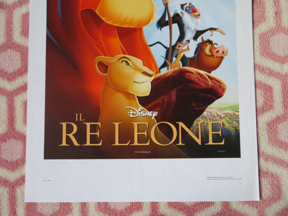 IL RE LEONE / The Lion King 3D ITALIAN LOCANDINA (27.5"x13") POSTER DISNEY 2011