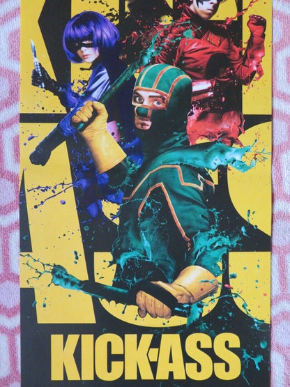 KICK-ASS  ITALIAN LOCANDINA (26.5"x12.5") POSTER NICOLAS CAGE AARON JOHNSON 2010