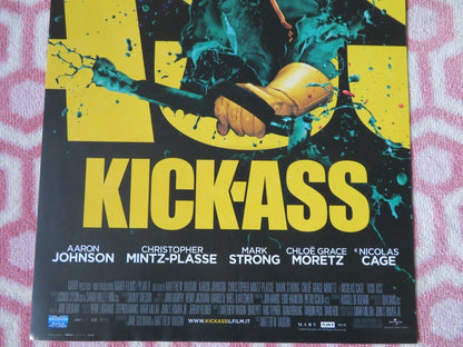 KICK-ASS  ITALIAN LOCANDINA (26.5"x12.5") POSTER NICOLAS CAGE AARON JOHNSON 2010