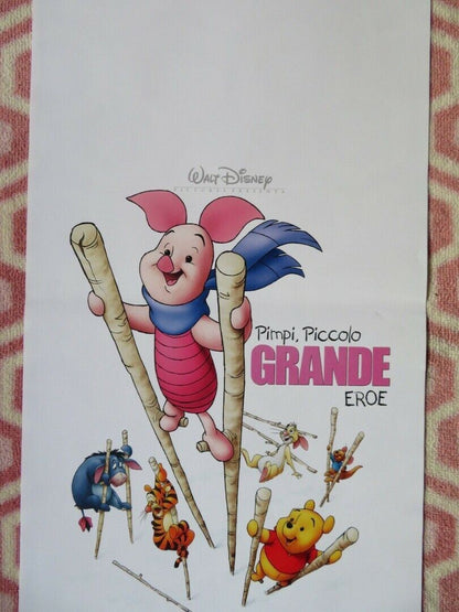 PIMPI PICCOLO GRANDE EROC ITALIAN LOCANDINA (27.5"x13") POSTER DISNEY 2003