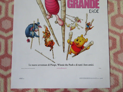 PIMPI PICCOLO GRANDE EROC ITALIAN LOCANDINA (27.5"x13") POSTER DISNEY 2003