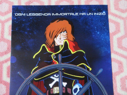 CAPITAN HARLOCK L'ARCADIA DELLA.. ITALIAN LOCANDINA (26.5"x12.5") POSTER  2014