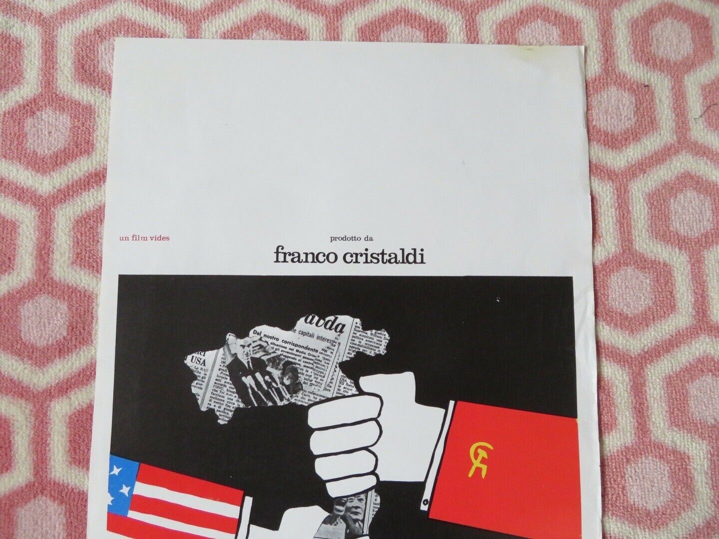 COLPO DI STATO / Coup D'Etat  ITALIAN LOCANDINA (27.5"x13") POSTER 1969