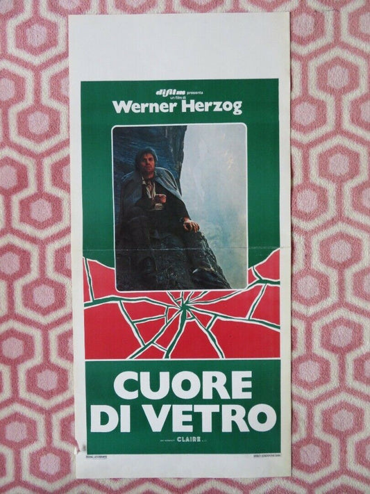 CUORE DI VETRO / Heart of Glass  ITALIAN LOCANDINA (27.5"x13") POSTER 1984