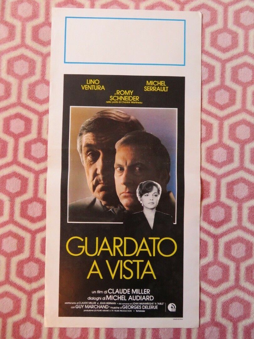 GUARDATO A VISTA /The Grilling ITALIAN LOCANDINA (27.5"x13") POSTER 1981