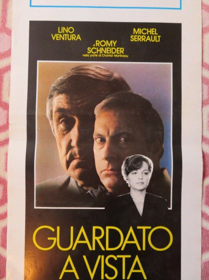 GUARDATO A VISTA /The Grilling ITALIAN LOCANDINA (27.5"x13") POSTER 1981