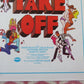 TAKE OFF  ADULT ITALIAN LOCANDINA (27.5"x13") POSTER LESLIE BOVEE 1978