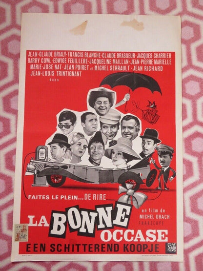 LA BONCE OCCASE/ The Real Bargain BELGIUM (22"x 14.5") POSTER JEAN-CLAUDE BRIALY