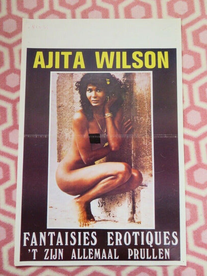 FANTAISIES EROTIQUES BELGIUM (21"x 14.5") POSTER AJITA WILSON ADULT MOVIE 70S