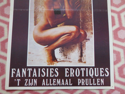 FANTAISIES EROTIQUES BELGIUM (21"x 14.5") POSTER AJITA WILSON ADULT MOVIE 70S