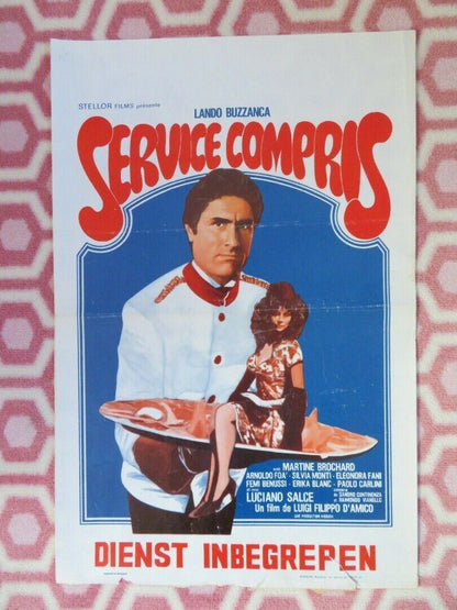 SERVICE COMPRIS/ My Darling Domestic BELGIUM (21.5"x14.5") POSTER LANDO BUZZANCA