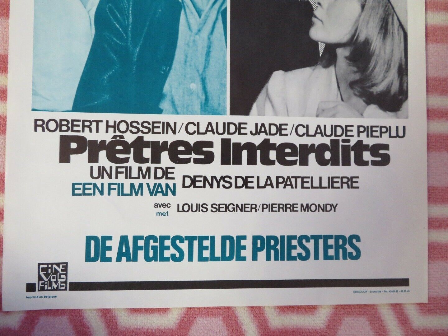 PRETRES INTERDITS/ Forbidden Priests BELGIUM (21.5"x14.5") ROBERT HOSSEIN