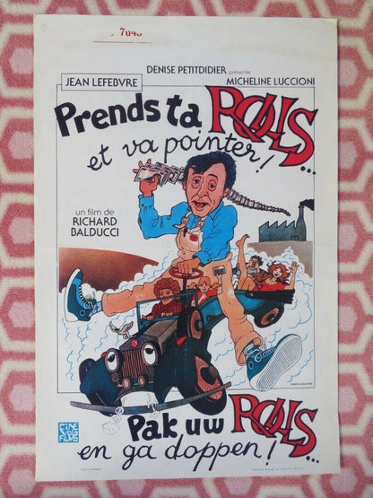 PRENDS TA ROLLS ET VA POINTER ! BELGIUM (21.5"x14.5") JEAN LEFEBVRE