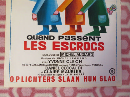 QUAND PASSENT LES ESCROCS/ When the Pheasants Pass BELGIUM (21.5"x14.5") 1965