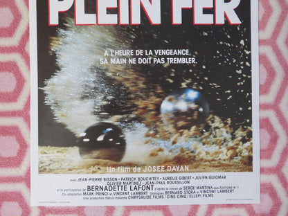 PLEIN FER BELGIUM (21"x14") POSTER SERGE REGGIANI FRANCOIS NEGRET 1990