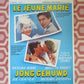 LE JEUNE MARIE BELGIUM (21"x14") POSTER RICHARD BERRY BRIGITTE FOSSEY 1983