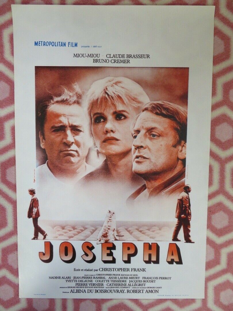 JOSEPHA BELGIUM (21.5"x14.5") POSTER MIOU-MIOU CLAUDE BRASSEUR 1982