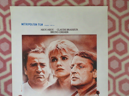 JOSEPHA BELGIUM (21.5"x14.5") POSTER MIOU-MIOU CLAUDE BRASSEUR 1982