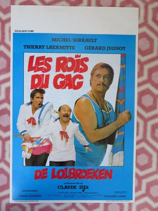 LES ROIS DU GAG BELGIUM (21.5"x14") POSTER MICHEL SERRAULT THIERRY LHERMITTE