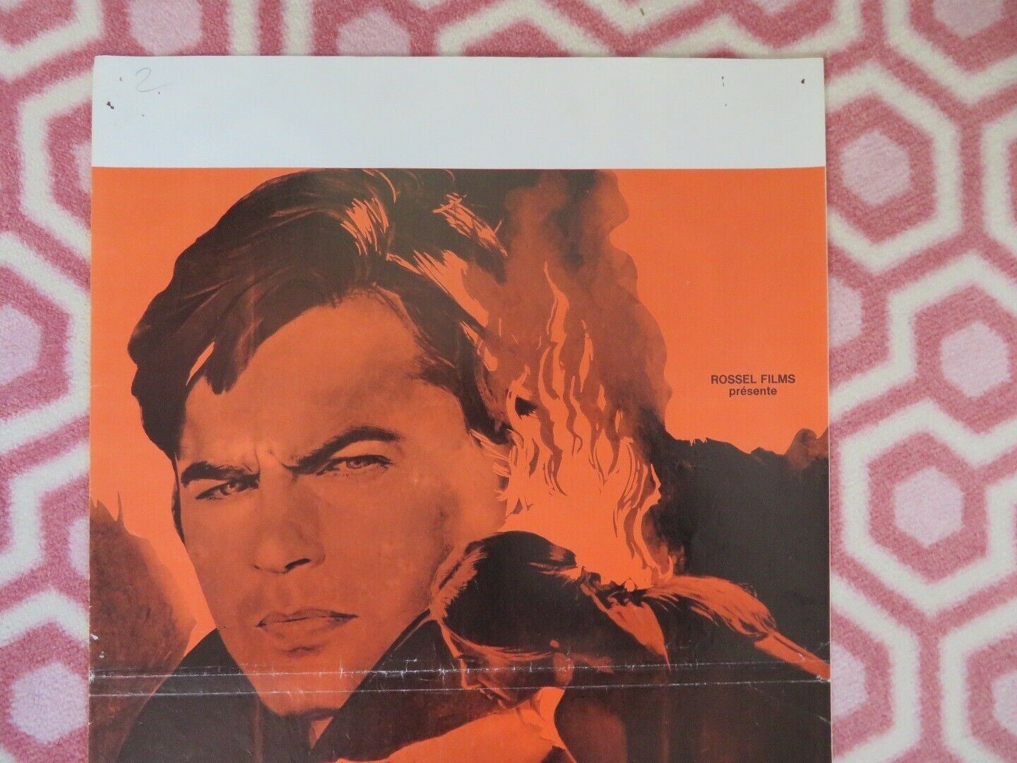 SUSPICION/ In the Eye of the Hurricane BELGIUM (21.5"x13") POSTER JEAN SOREL '71