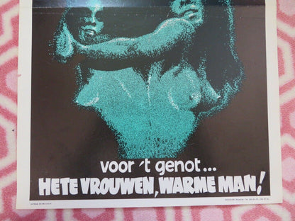 FEMMES ENTRE HOMMES BELGIUM (21.5"x14.5") POSTER 1982 ADULT