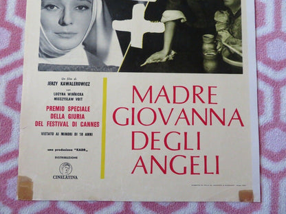 MADRE GIOVANNA DEGLI ANGELI  ITALIAN LOCANDINA (27.5"x13") POSTER  1964