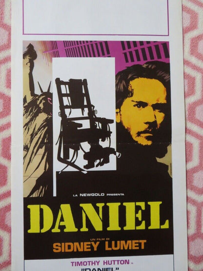 DANIEL  ITALIAN LOCANDINA (27.5"x13") POSTER TIMOTHY HUTTON 1983