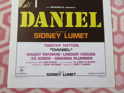 DANIEL  ITALIAN LOCANDINA (27.5"x13") POSTER TIMOTHY HUTTON 1983