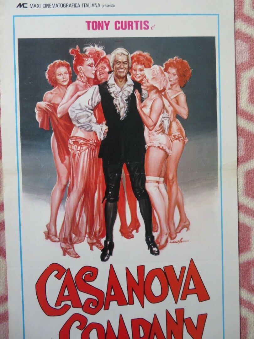 CASANOVA & COMPANY / Some Like It Cool ITALIAN LOCANDINA (27.5"x13")  POSTER '77