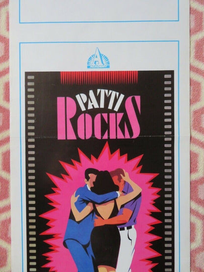 PATTI ROCKS ITALIAN LOCANDINA (27.5"x13")  POSTER CHRIS MULKRY JOHN JENKINS 1989