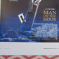 MAN ON THE MOON  ITALIAN LOCANDINA (27.5"x13") POSTER JIM CARREY 2000