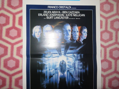 IL GIORNO PRIMA / Control ITALIAN LOCANDINA (27.5"x13") POSTER BEN GAZZARA 1987