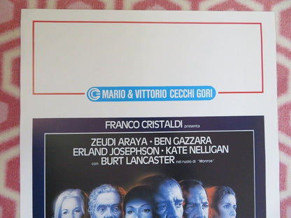 IL GIORNO PRIMA / Control ITALIAN LOCANDINA (27.5"x13") POSTER BEN GAZZARA 1987