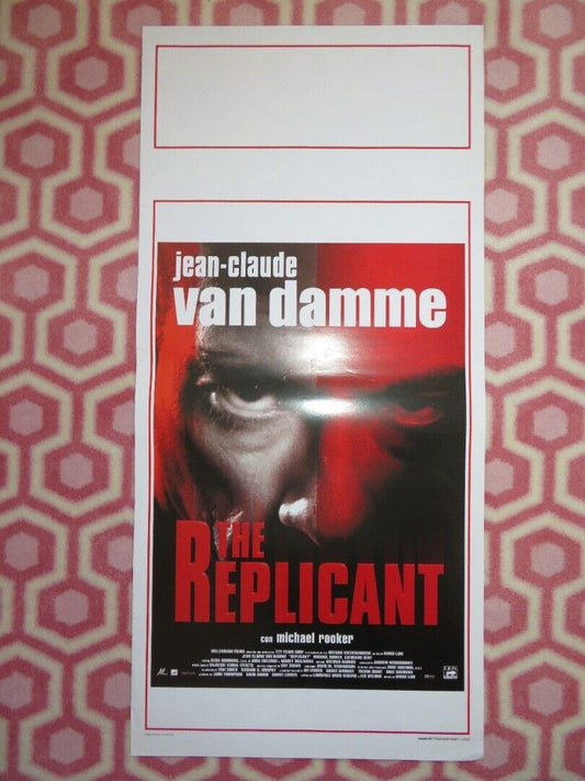 THE REPLICANT ITALIAN LOCANDINA (27.5"x13") POSTER VAN DAMME 2001