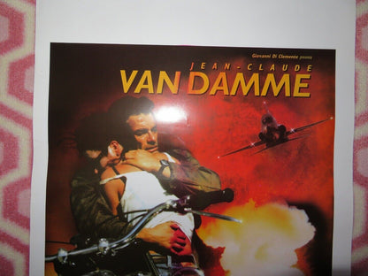 FINO ALL'INFERNO / Inferno ITALIAN LOCANDINA (27.5"x13") POSTER VAN DAMME 1999