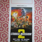 COBRA MISSION 2 ITALIAN LOCANDINA (27.5"x13") POSTER  BRETT CLARK 1988