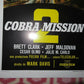 COBRA MISSION 2 ITALIAN LOCANDINA (27.5"x13") POSTER  BRETT CLARK 1988